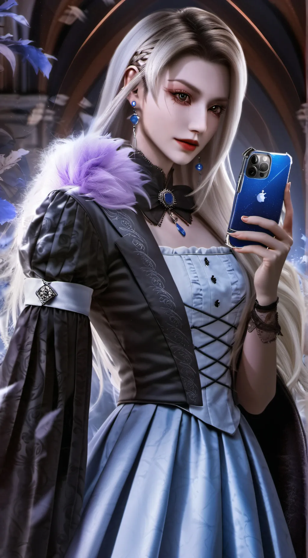 ai character: holi background