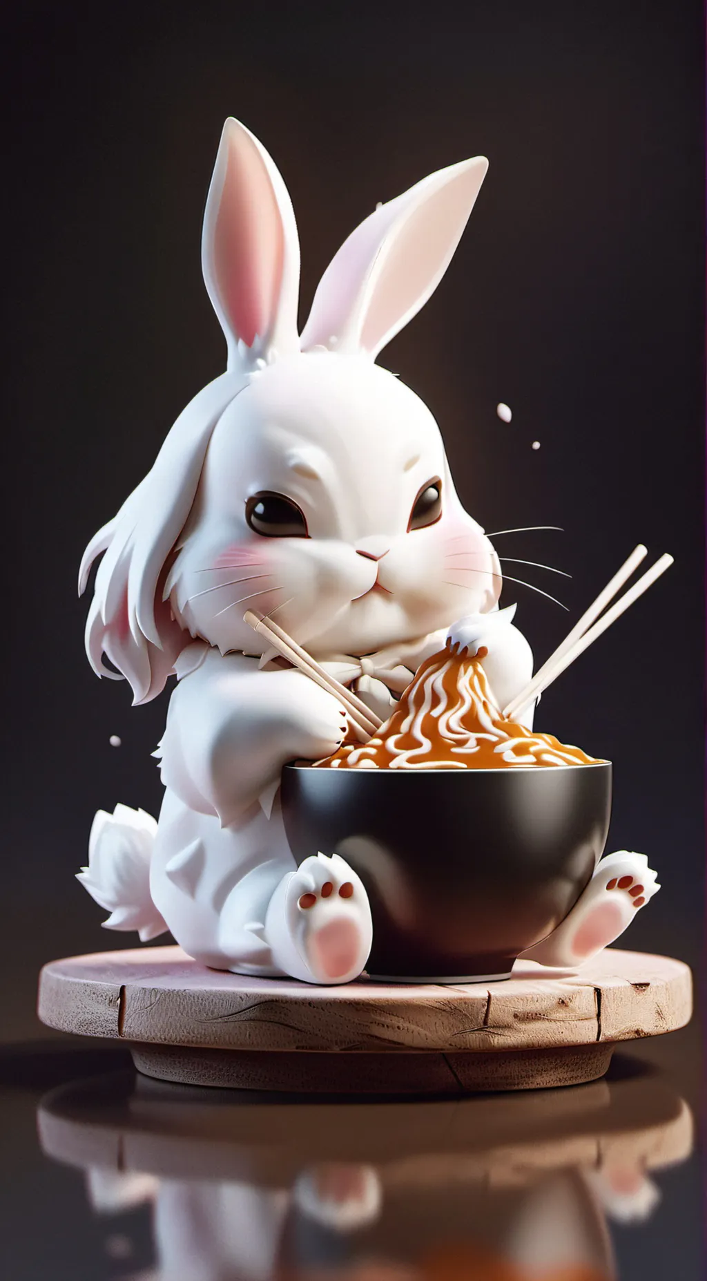 ai character: Kitsune background