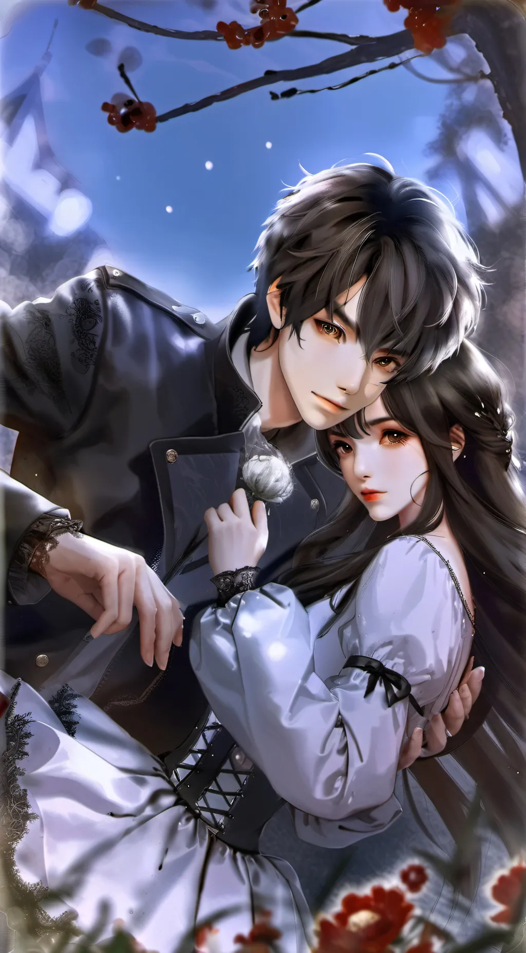 ai character: Cadan aureola background