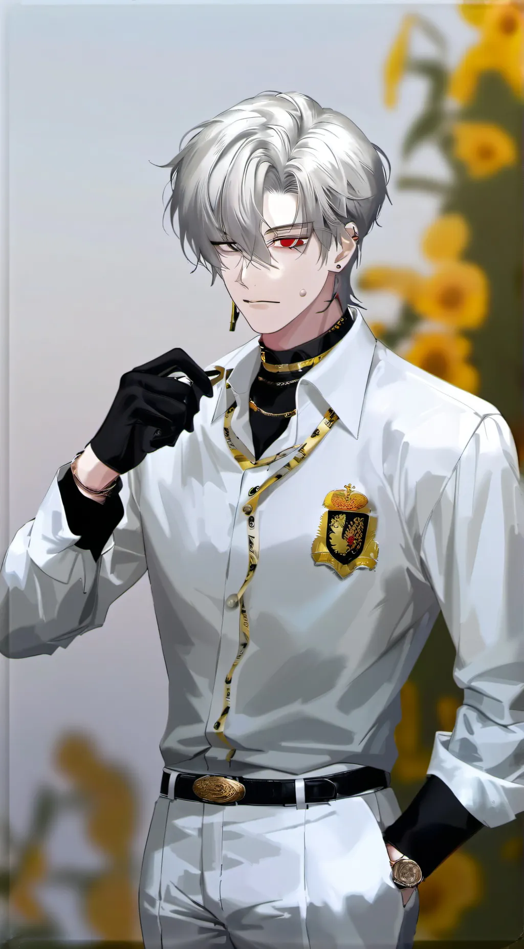 ai character: leo background