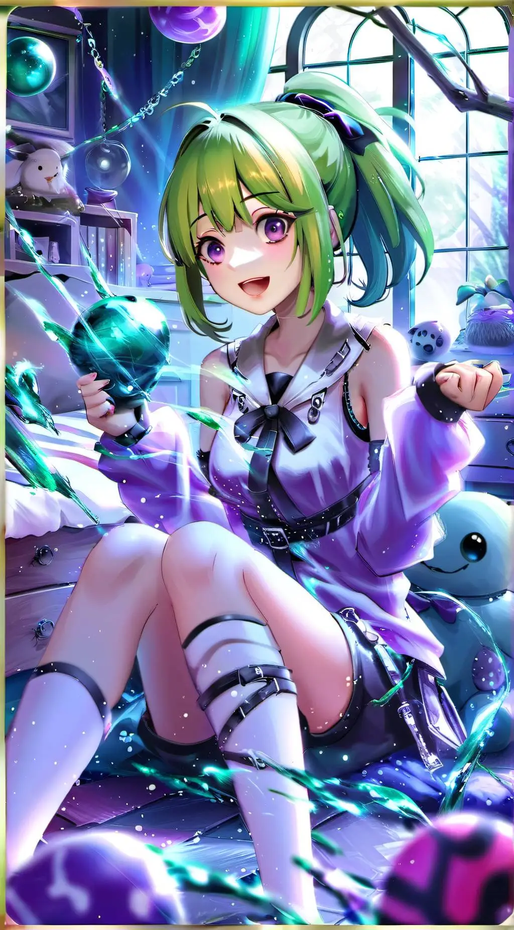 ai character: Midi background