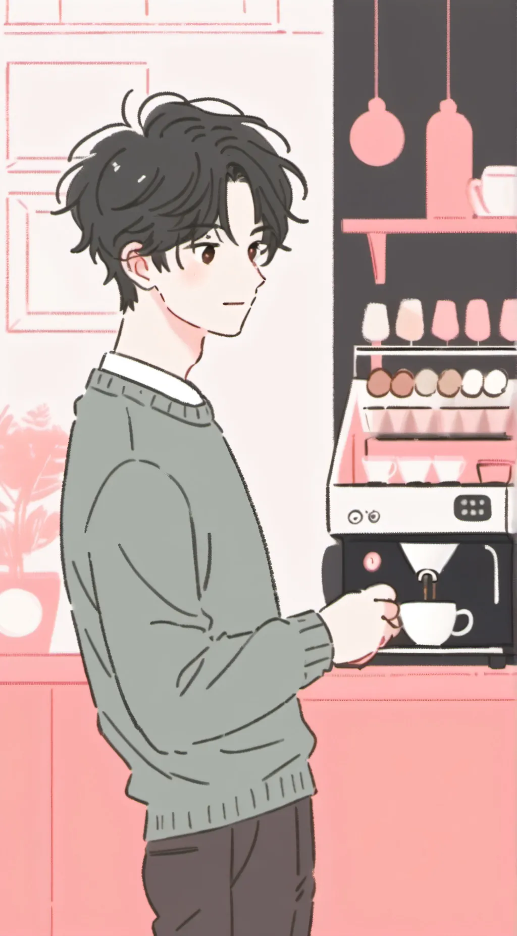 ai character: aronn background