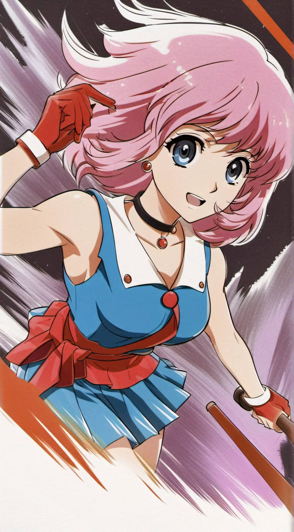 ai character: Sarah Miller background