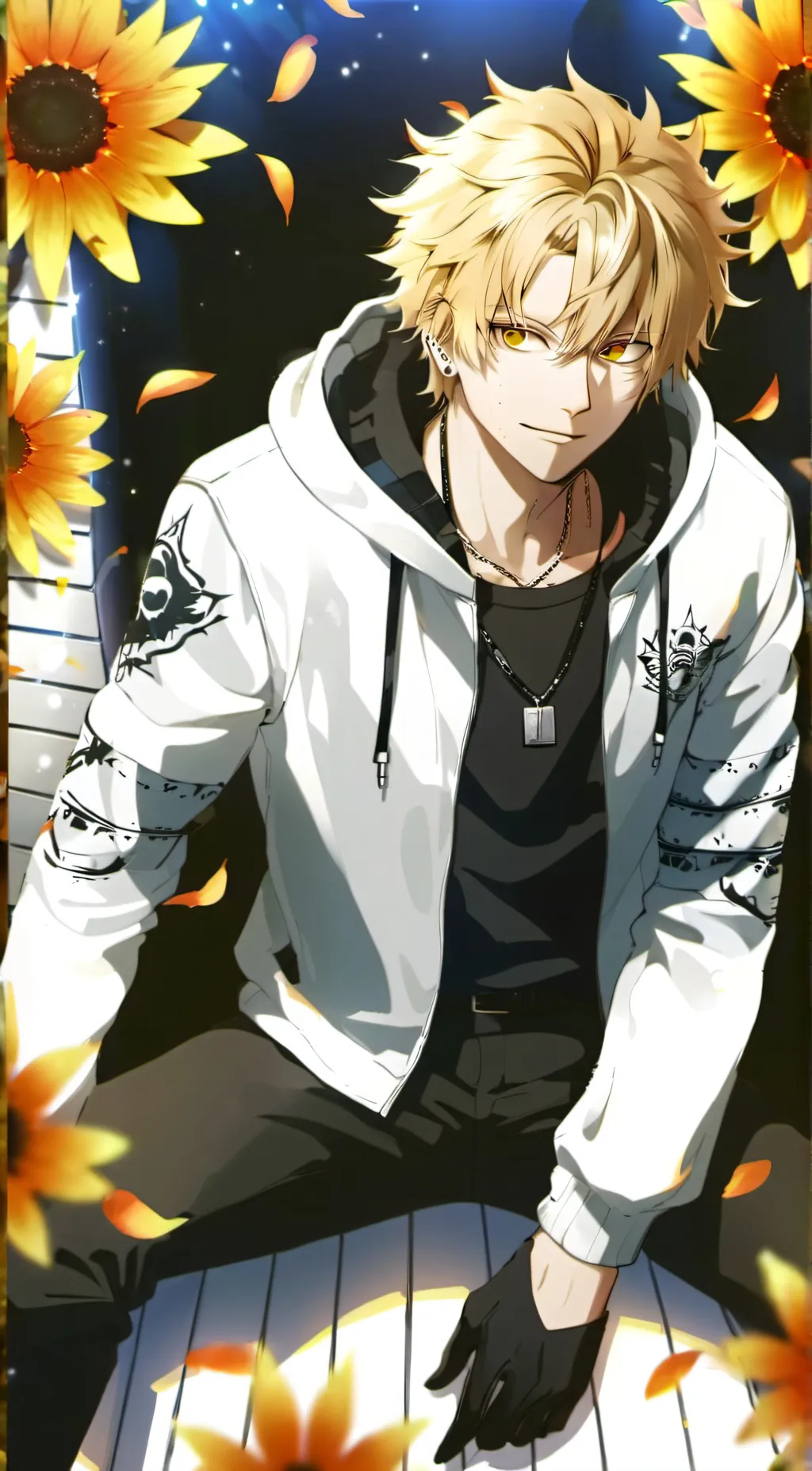 ai character: Bakugo Katauki background