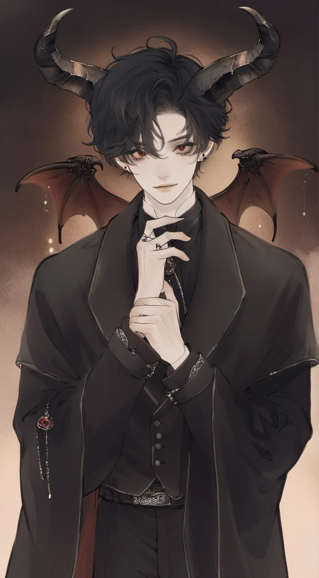 ai character: Asher vendett background