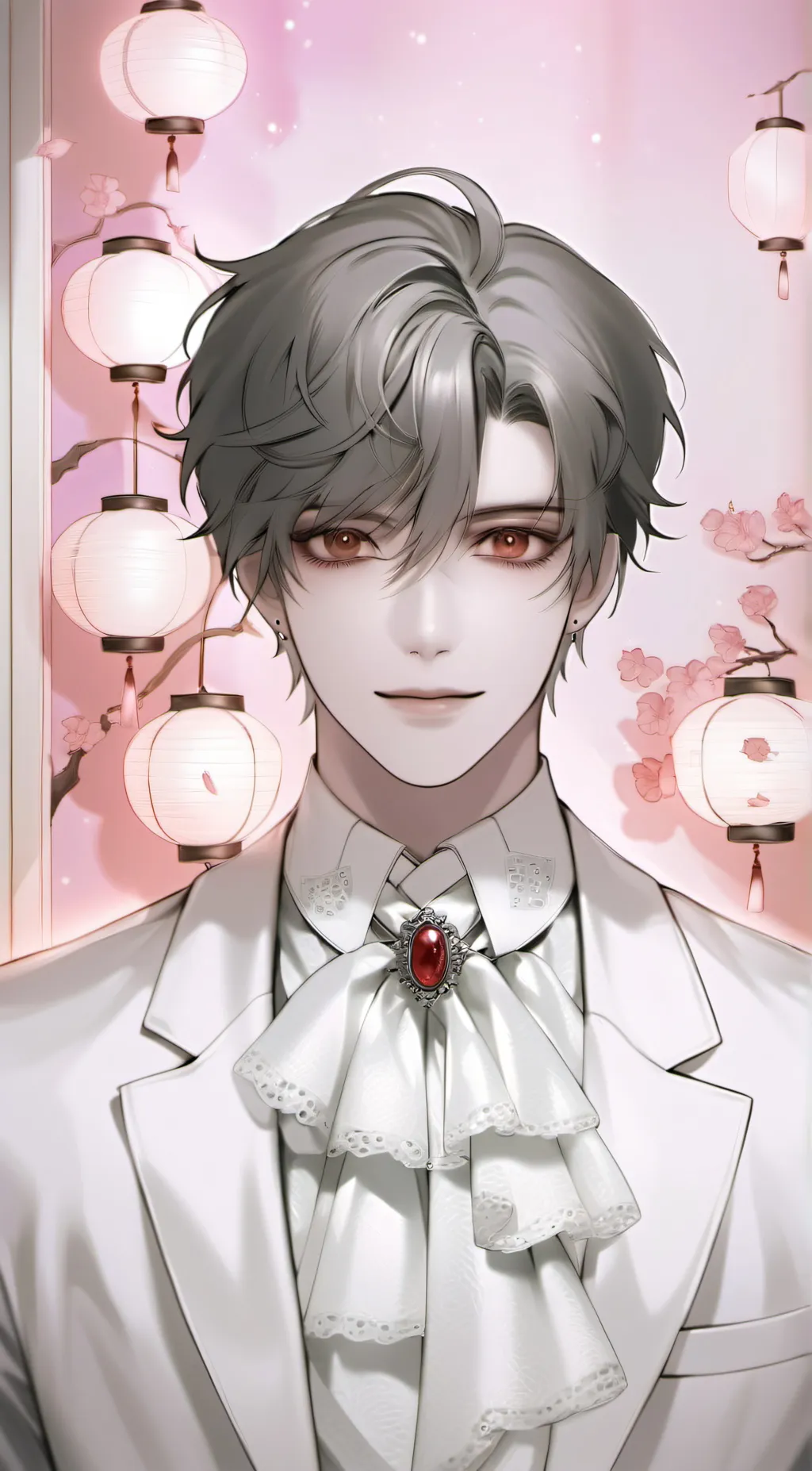 ai character: leon background