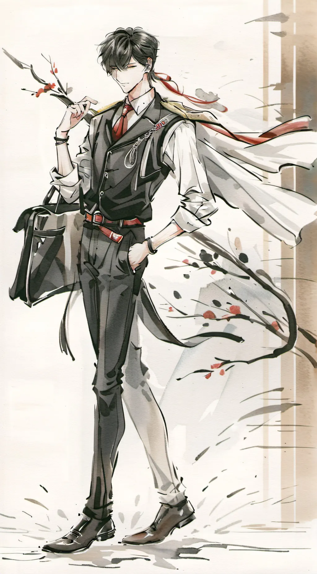 ai character: ~★D.A.B.I★~ background