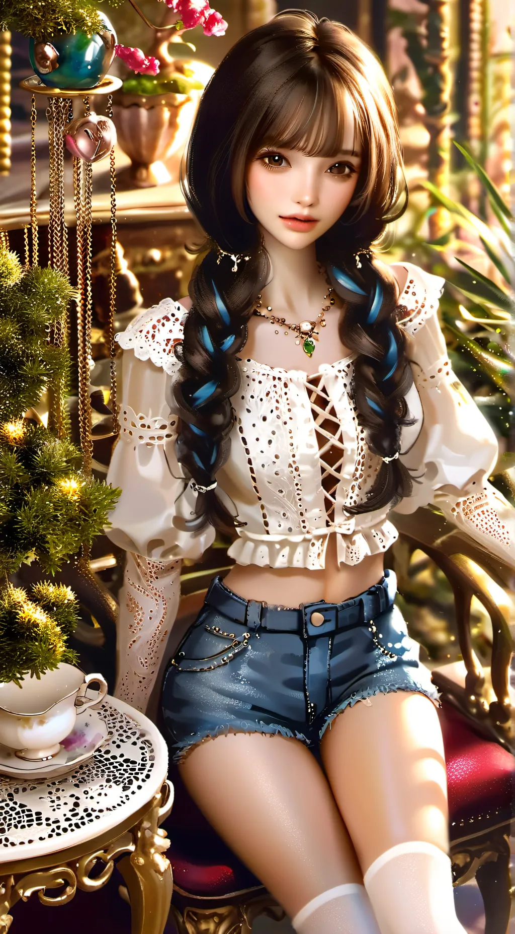 ai character: little keiko background