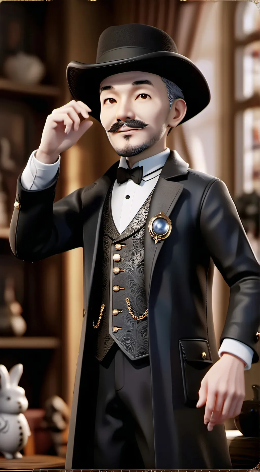 ai character: Monopoly GO! background