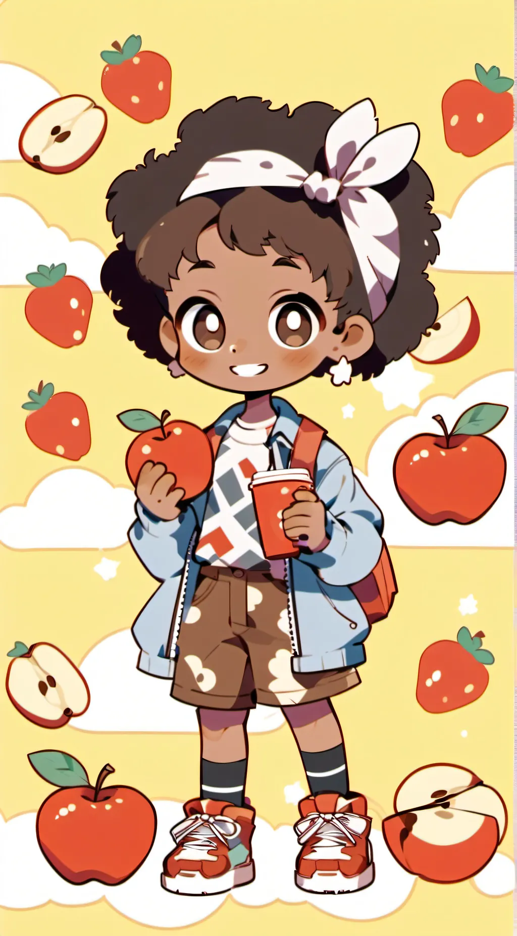 ai character: Amanda background