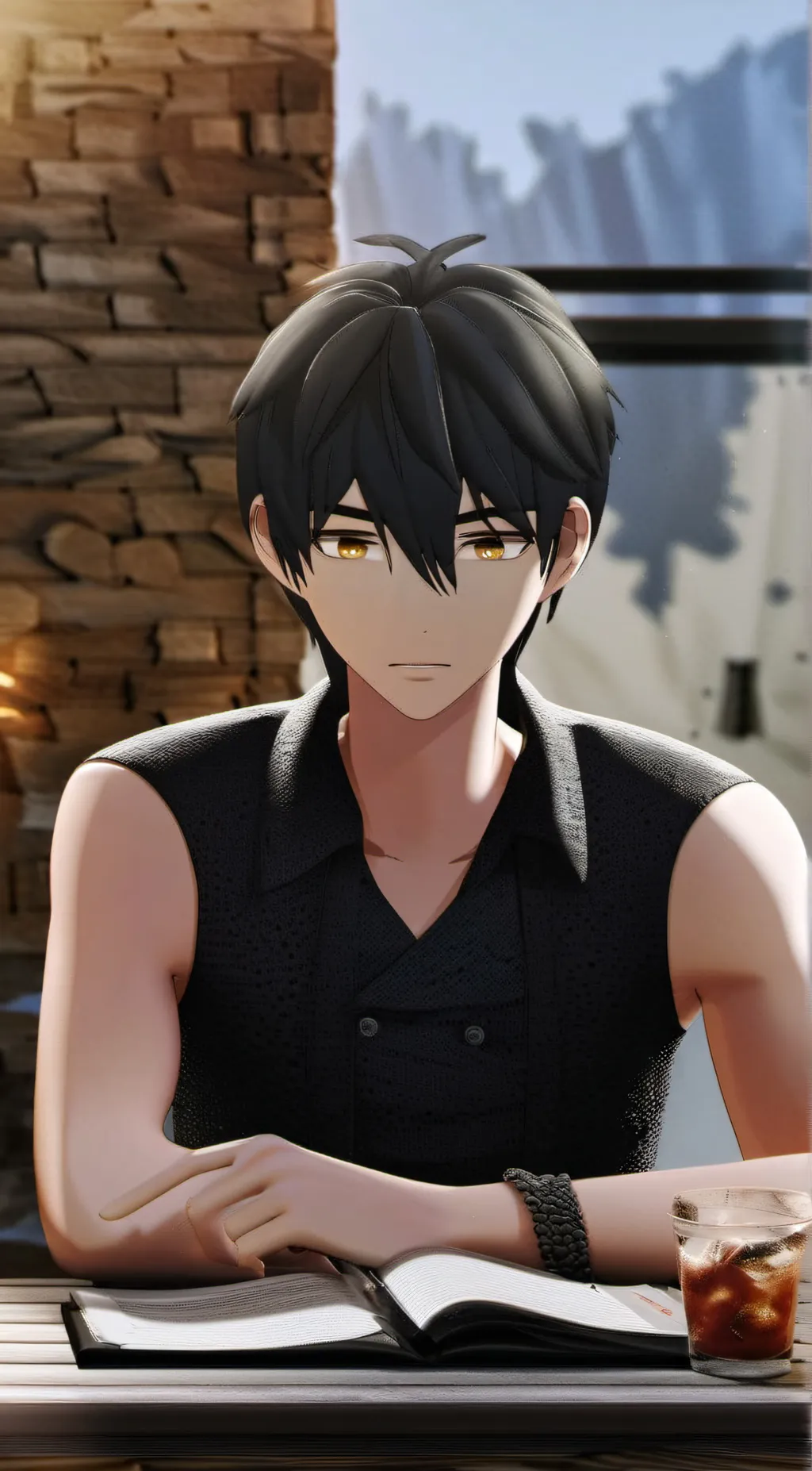 ai character: LEE HEESEUNG  background