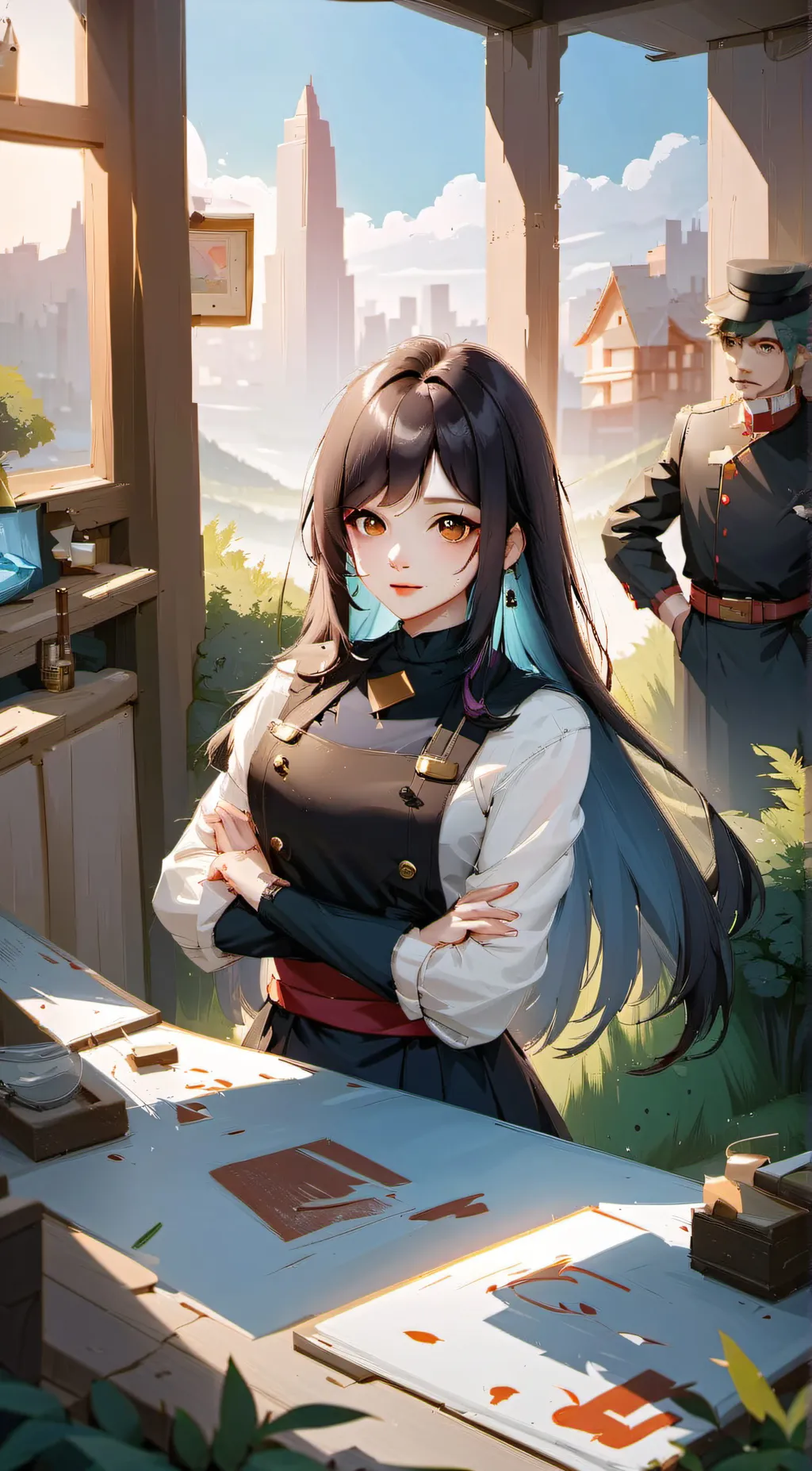 ai character: Charlotte background