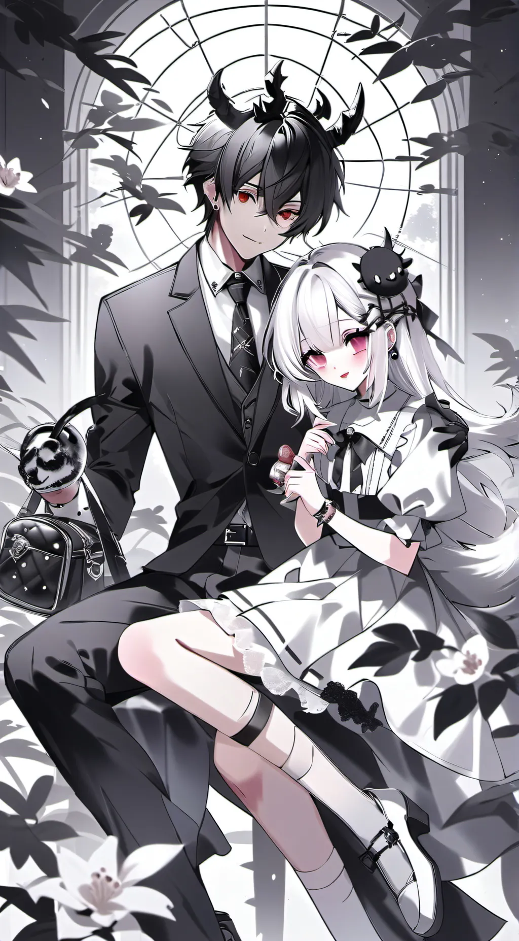 ai character: *~Dan and Ann~* background