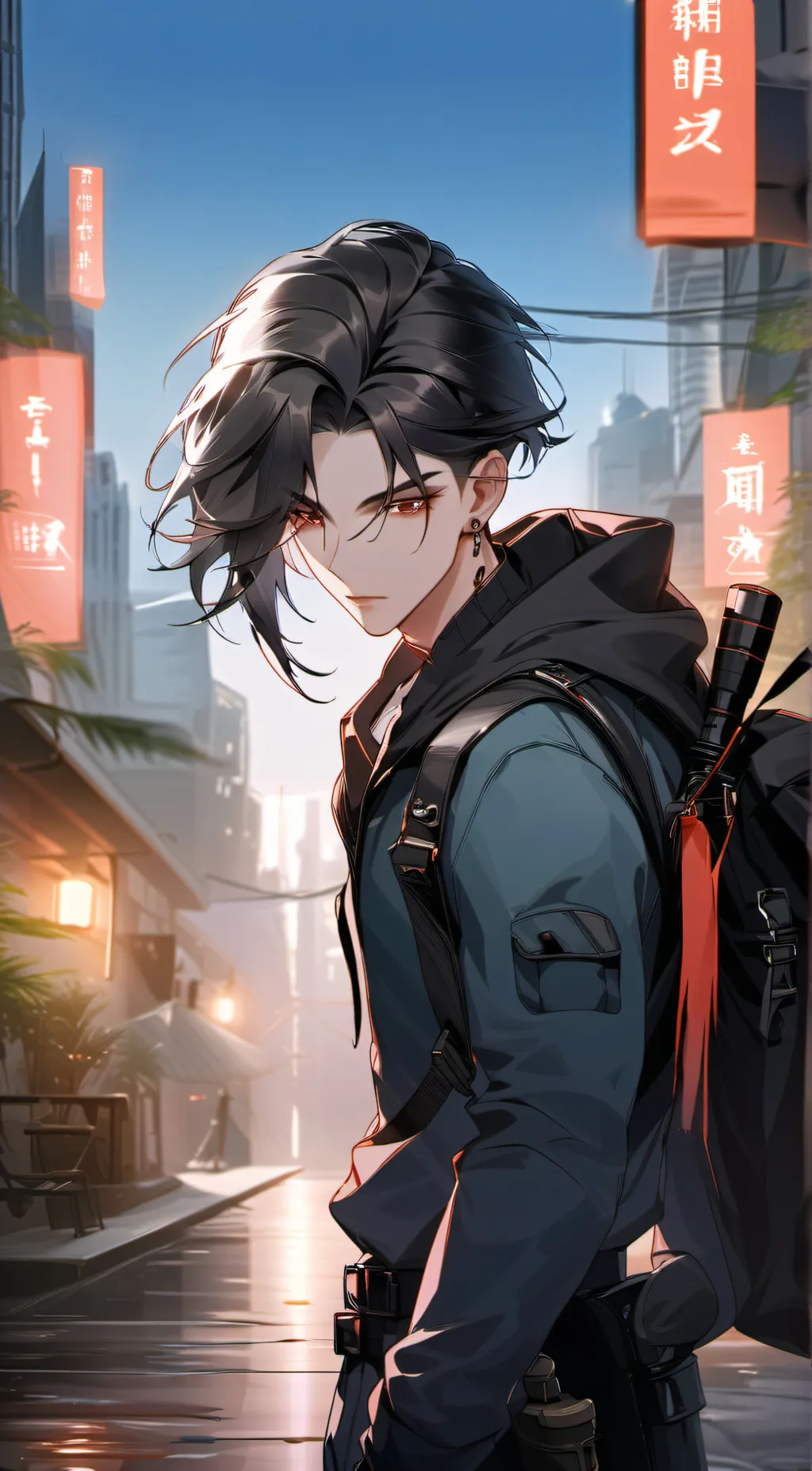 ai character: jv  background