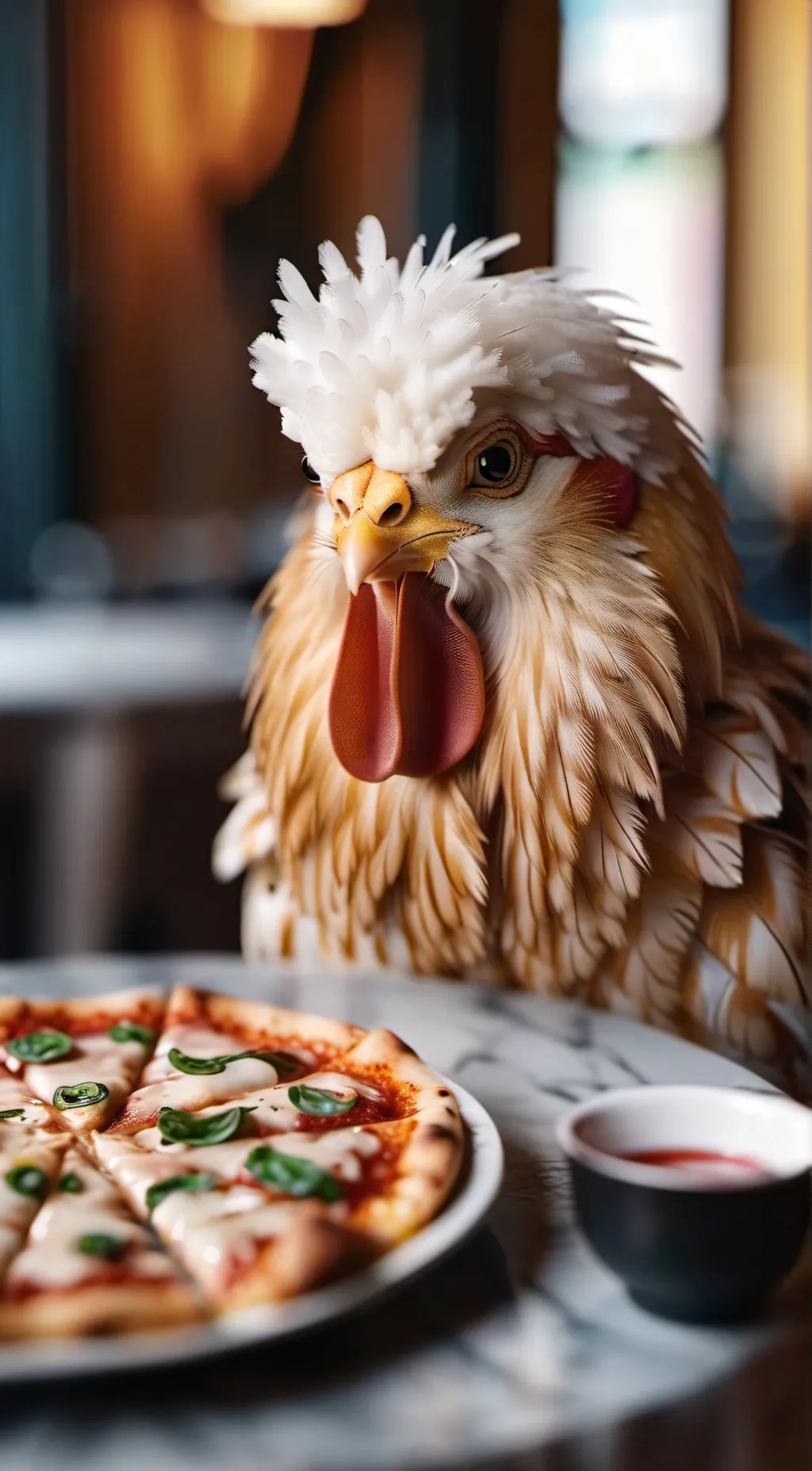 ai character: chica background