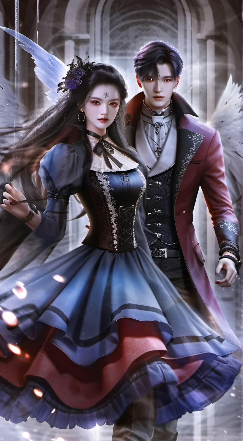 ai character: vampires background