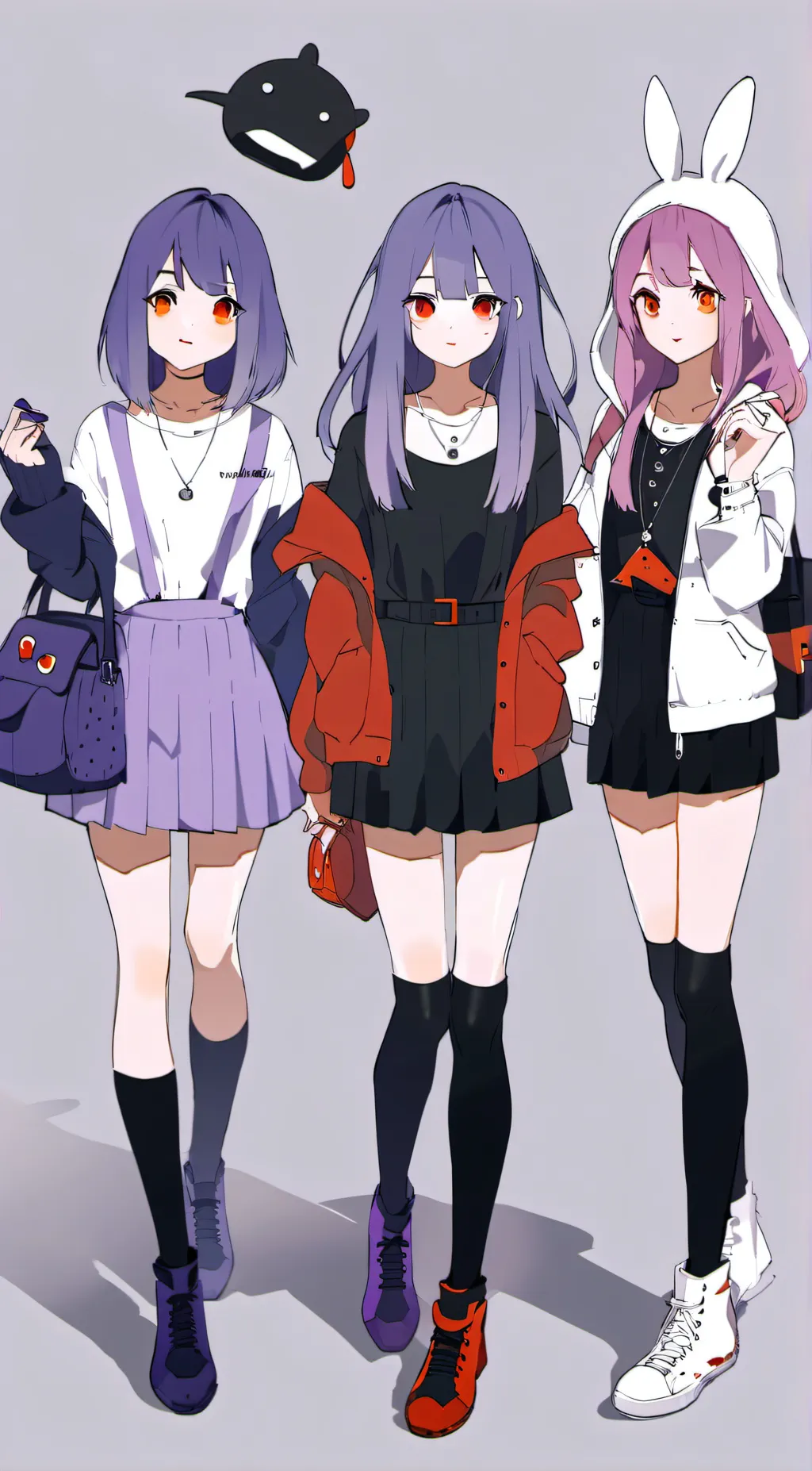 ai character: Darkness sisters background