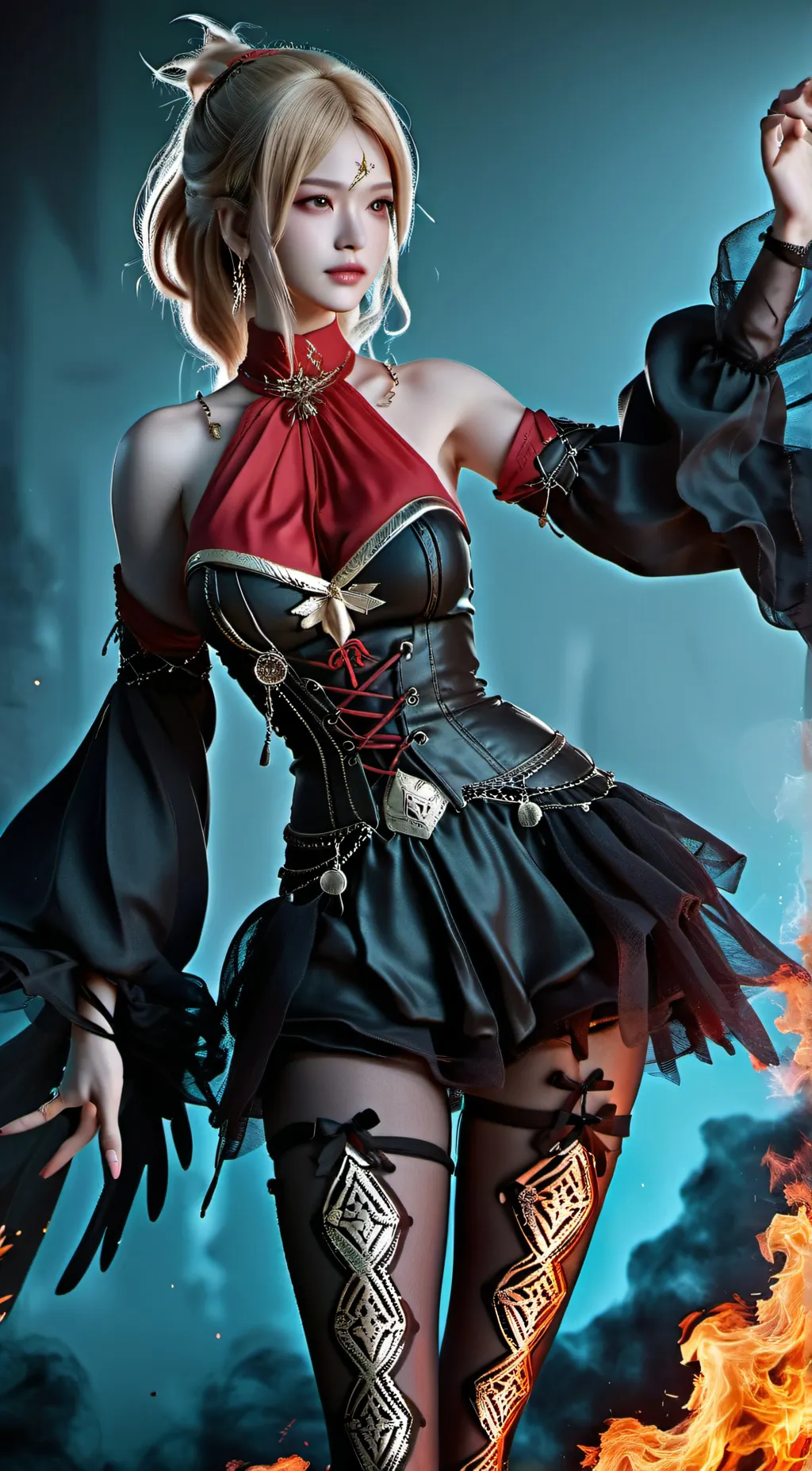 ai character: Fatima background