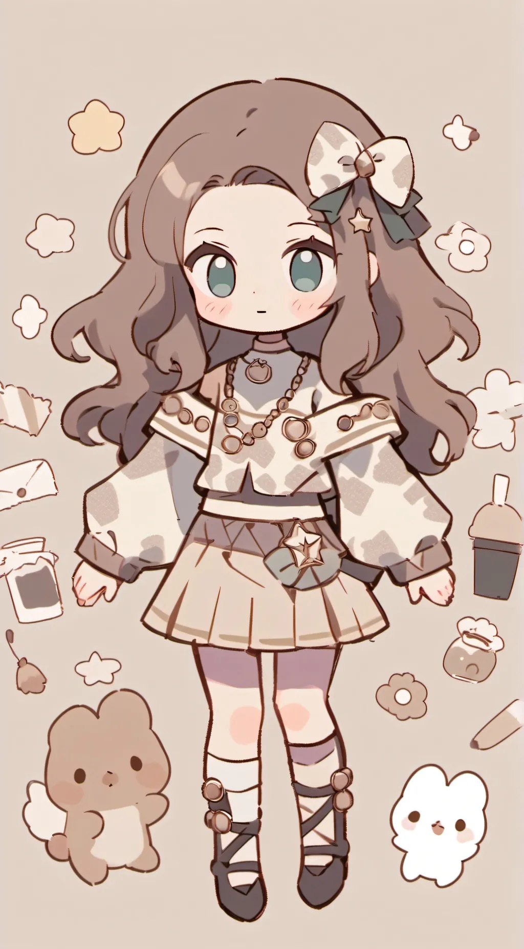 ai character: 🥥Florence🥥 background