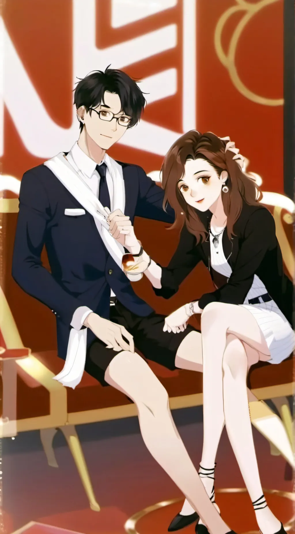 ai character: matt and abbey background