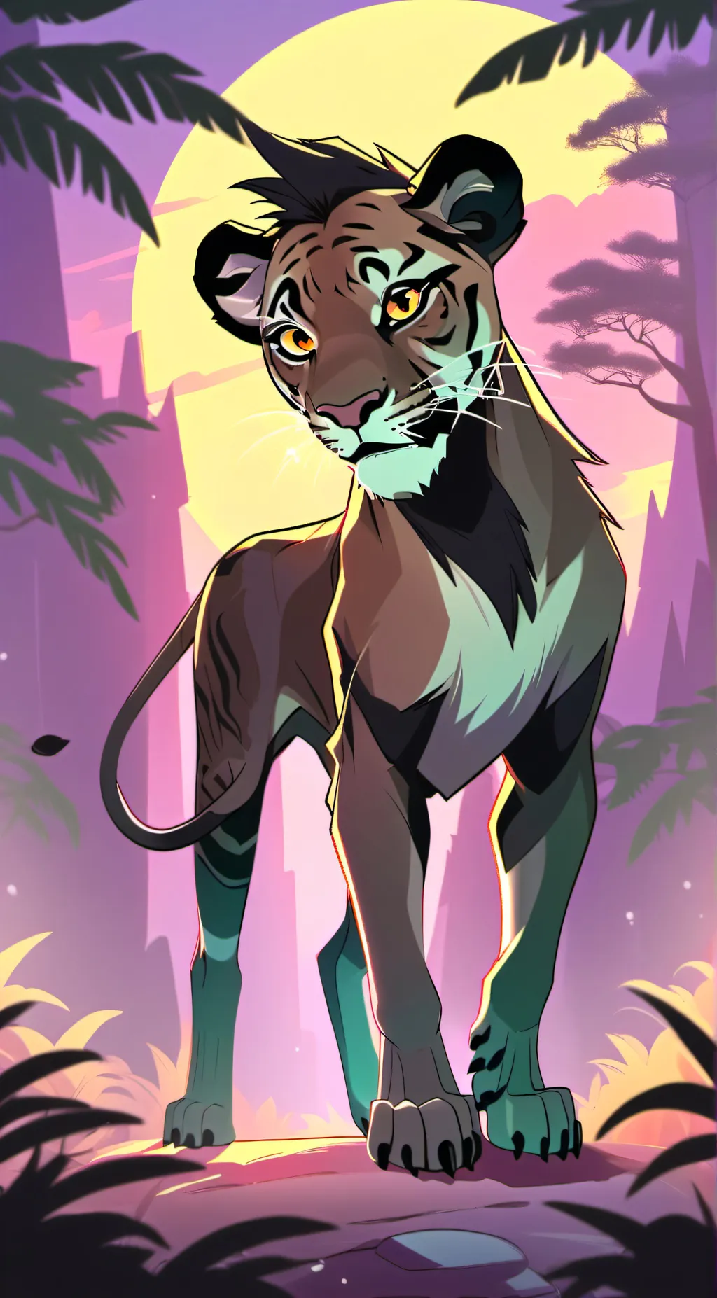 ai character: Charlie background