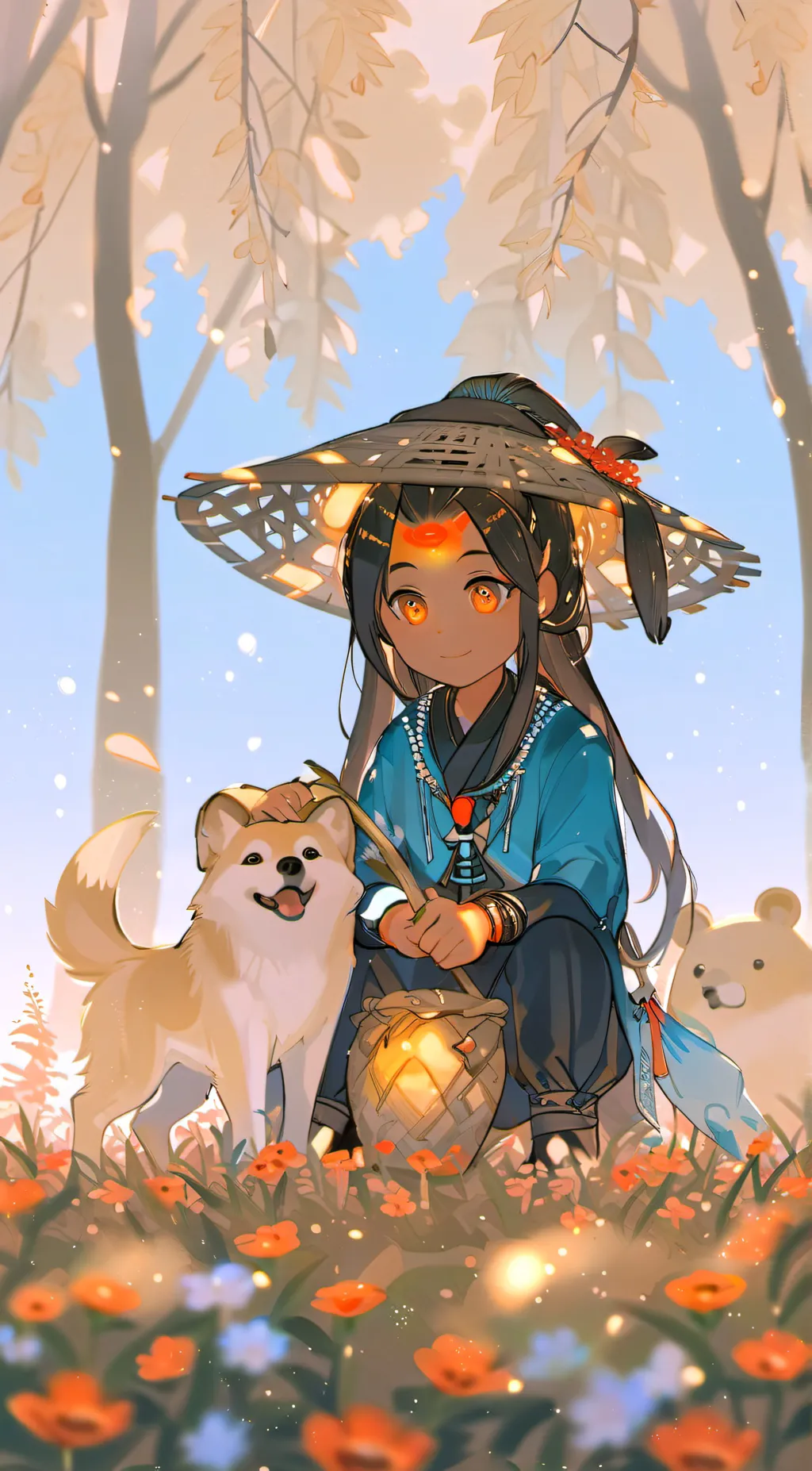 ai character: poppy playtime background