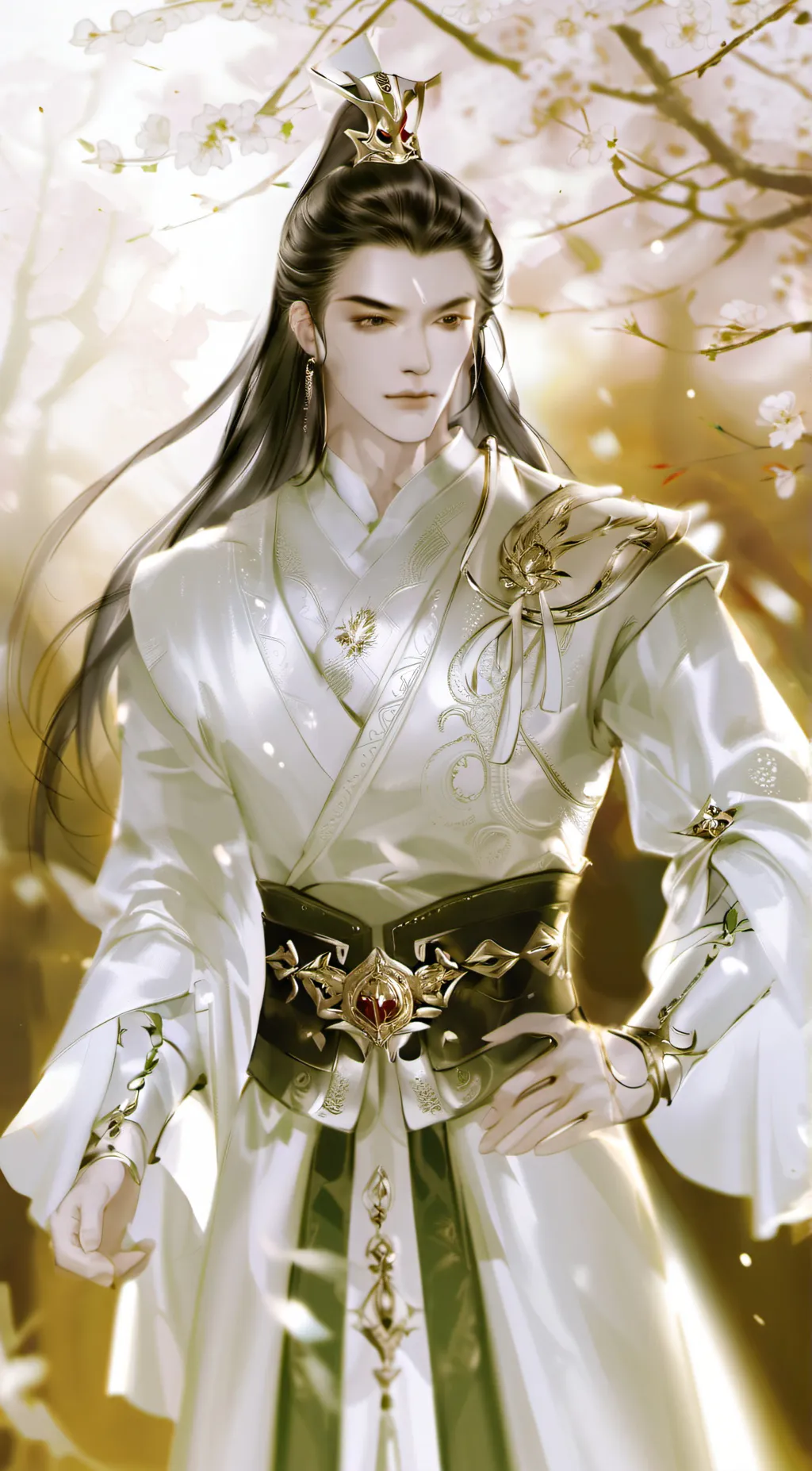 ai character: Xiang hua background