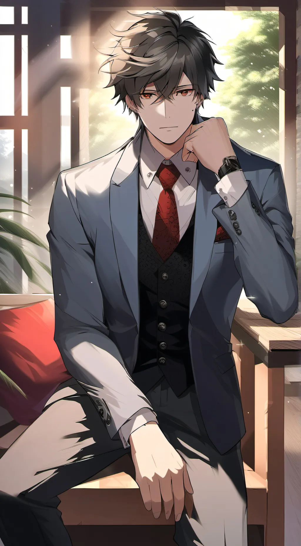 ai character: lofea background