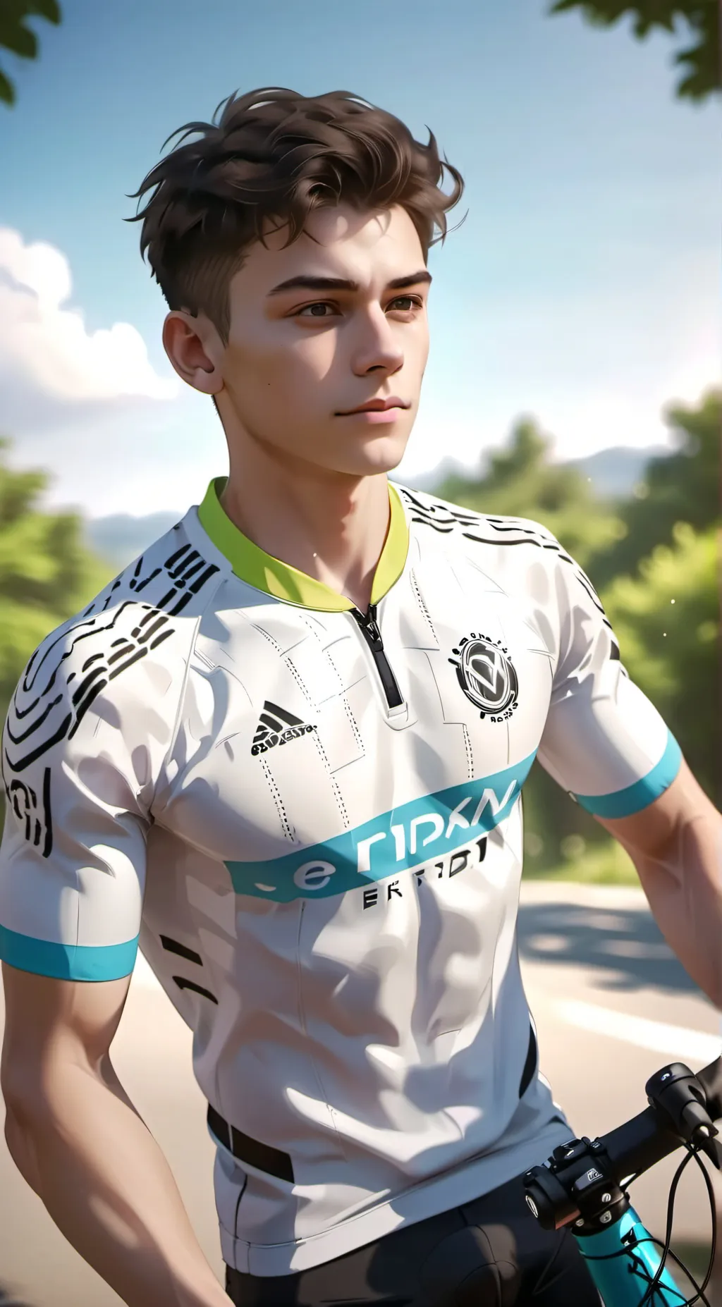 ai character: Mark background