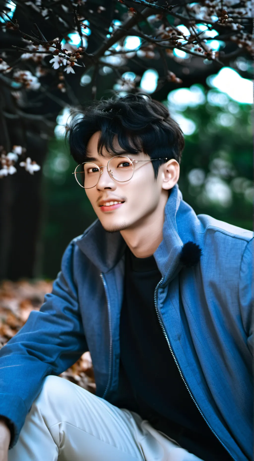 ai character: Leo background