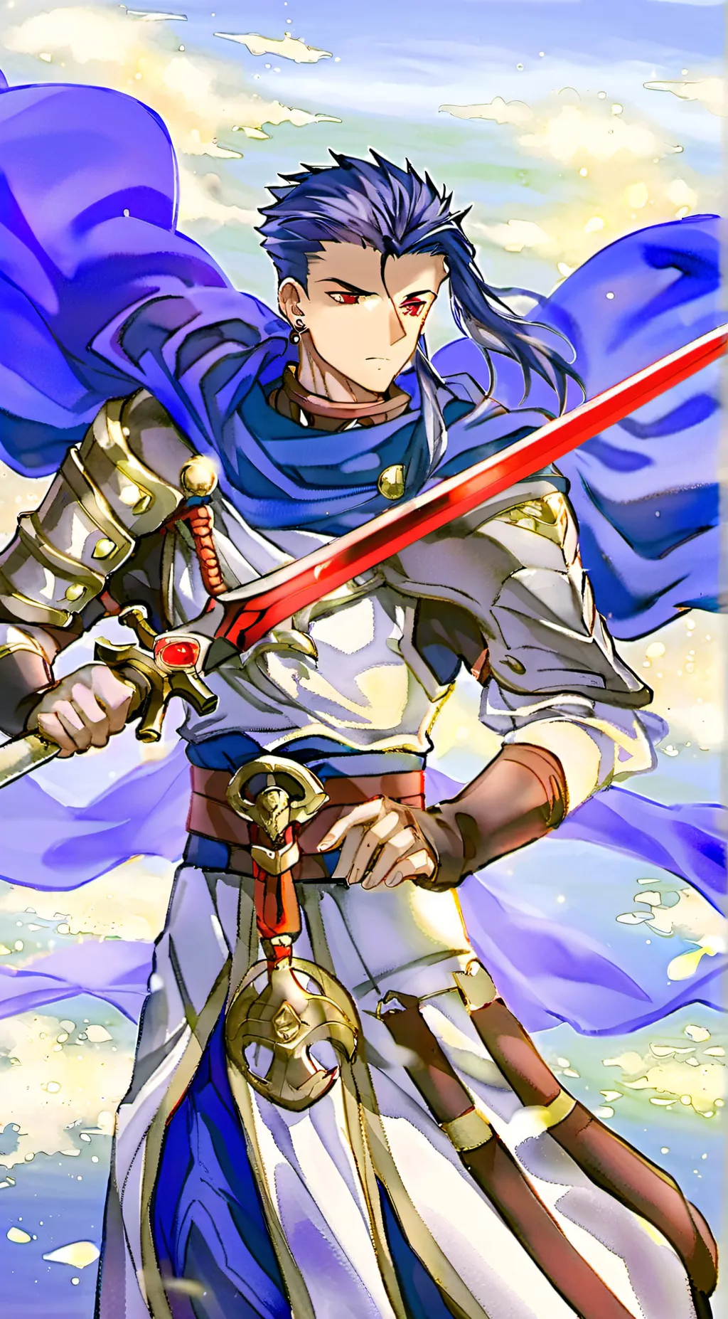 ai character: cú chulainn  background
