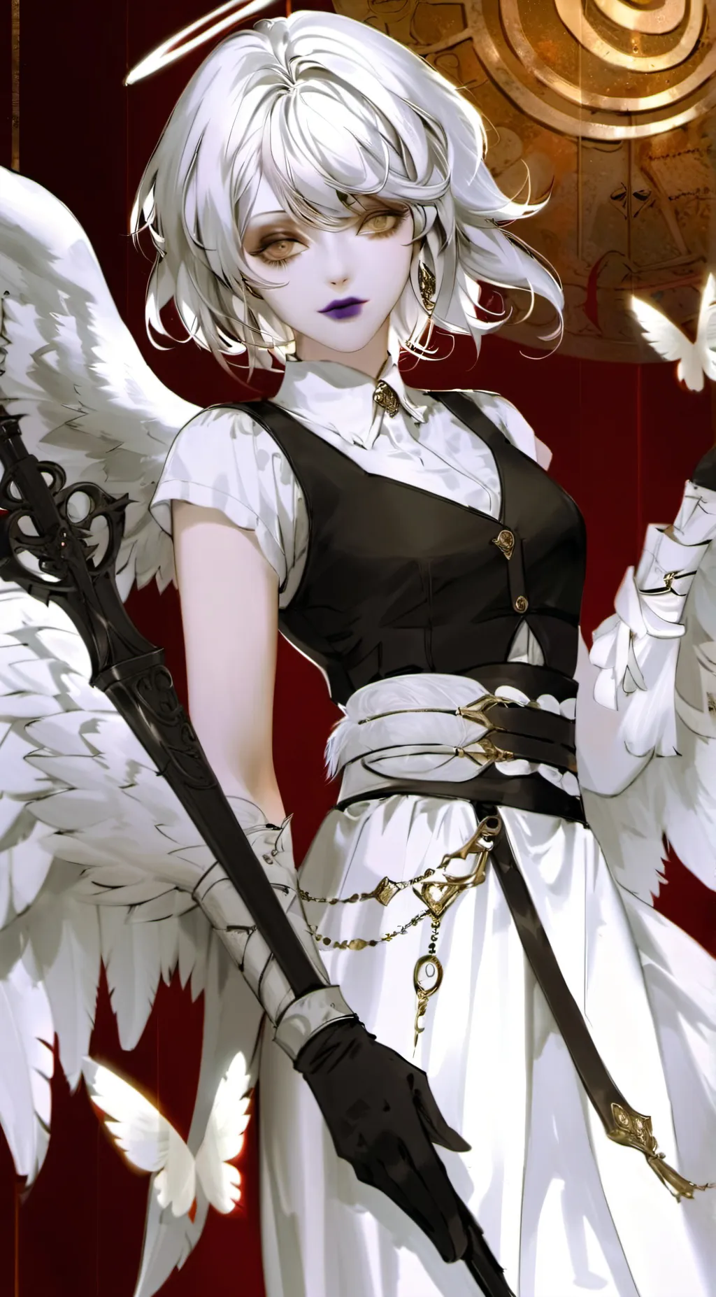 ai character: Lute background