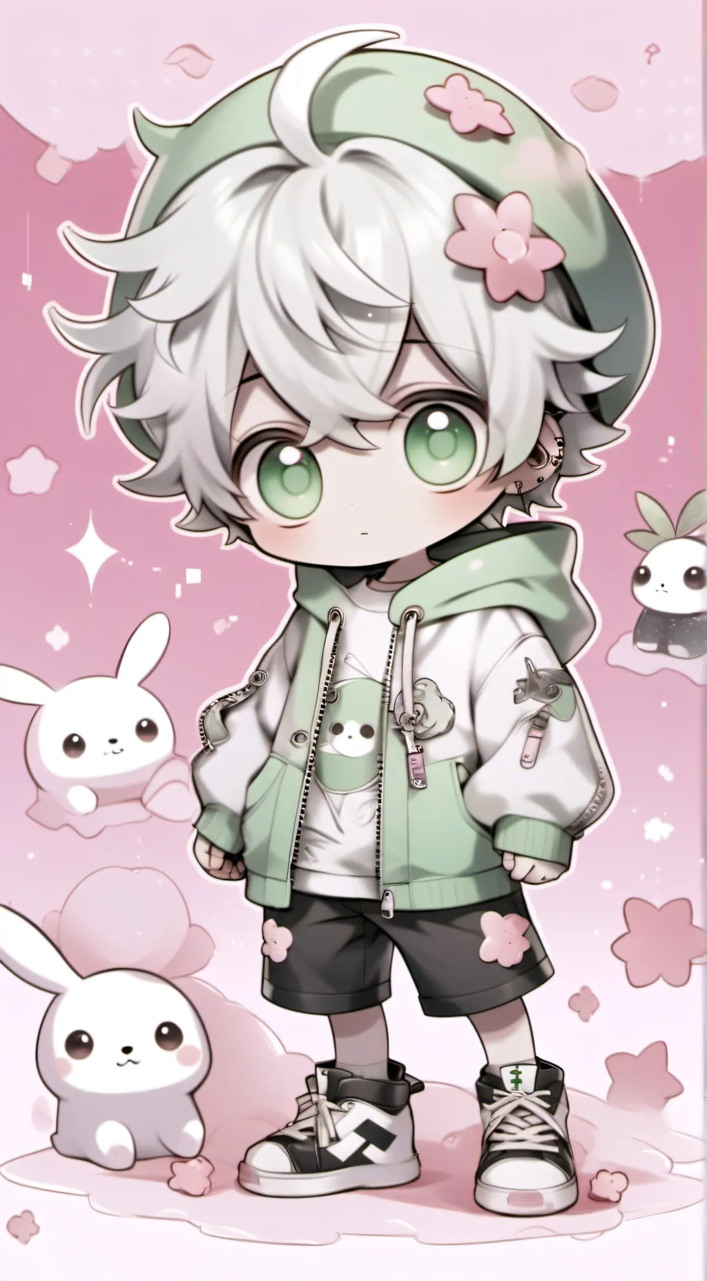 ai character: Mark background