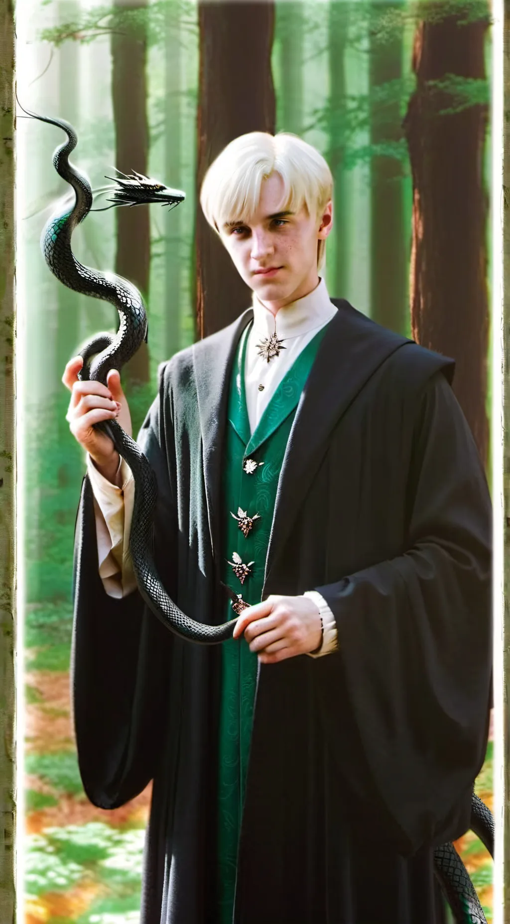 ai character: Draco Malfoy background