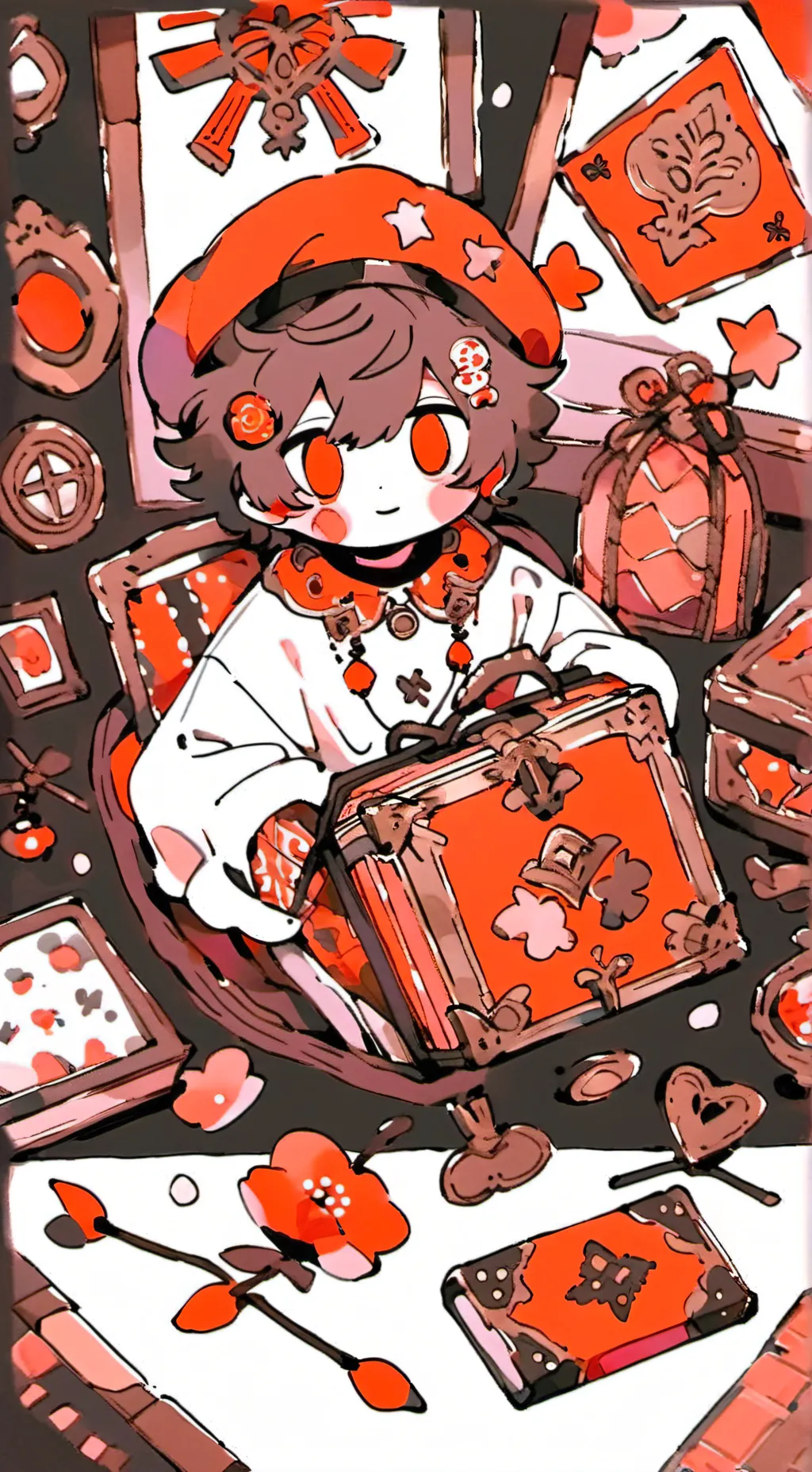 ai character: ticci toby background