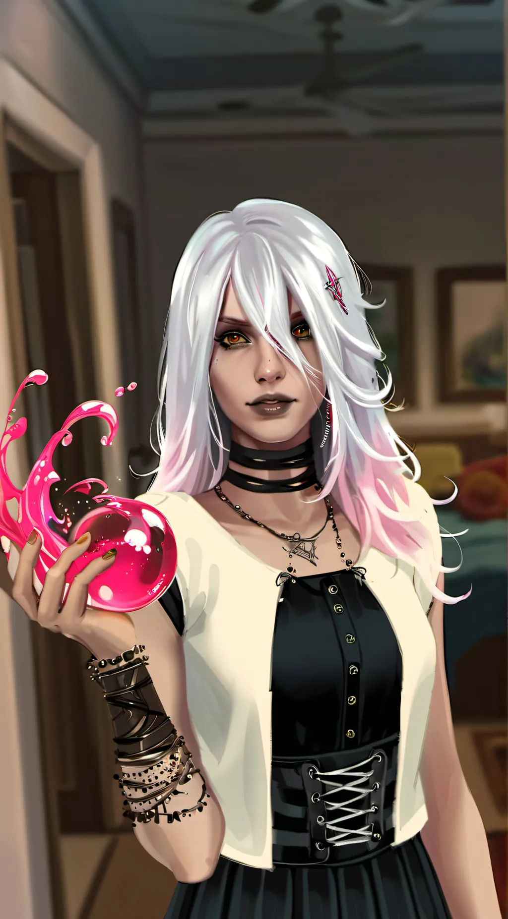 ai character: Sable background