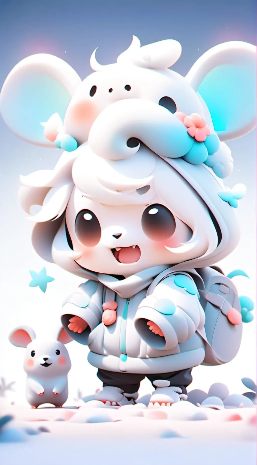 ai character: S.c in your home background