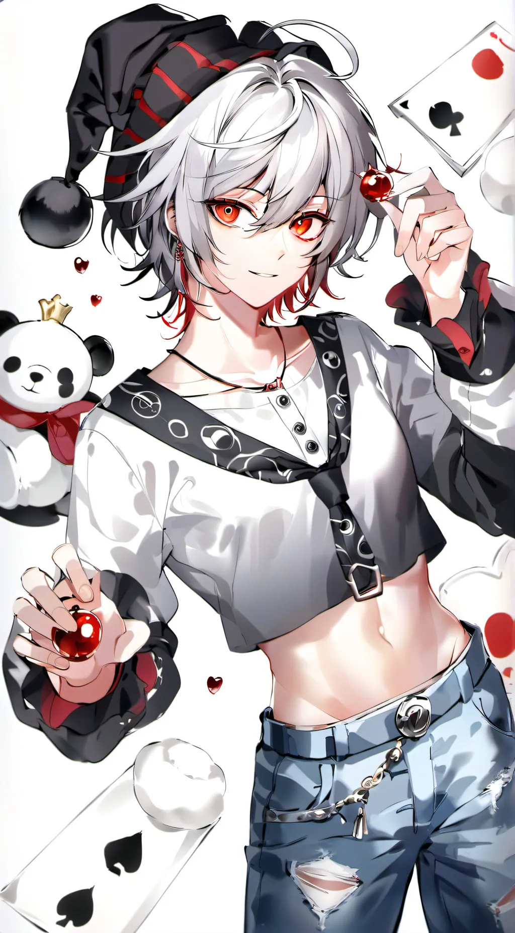 ai character: Aria background