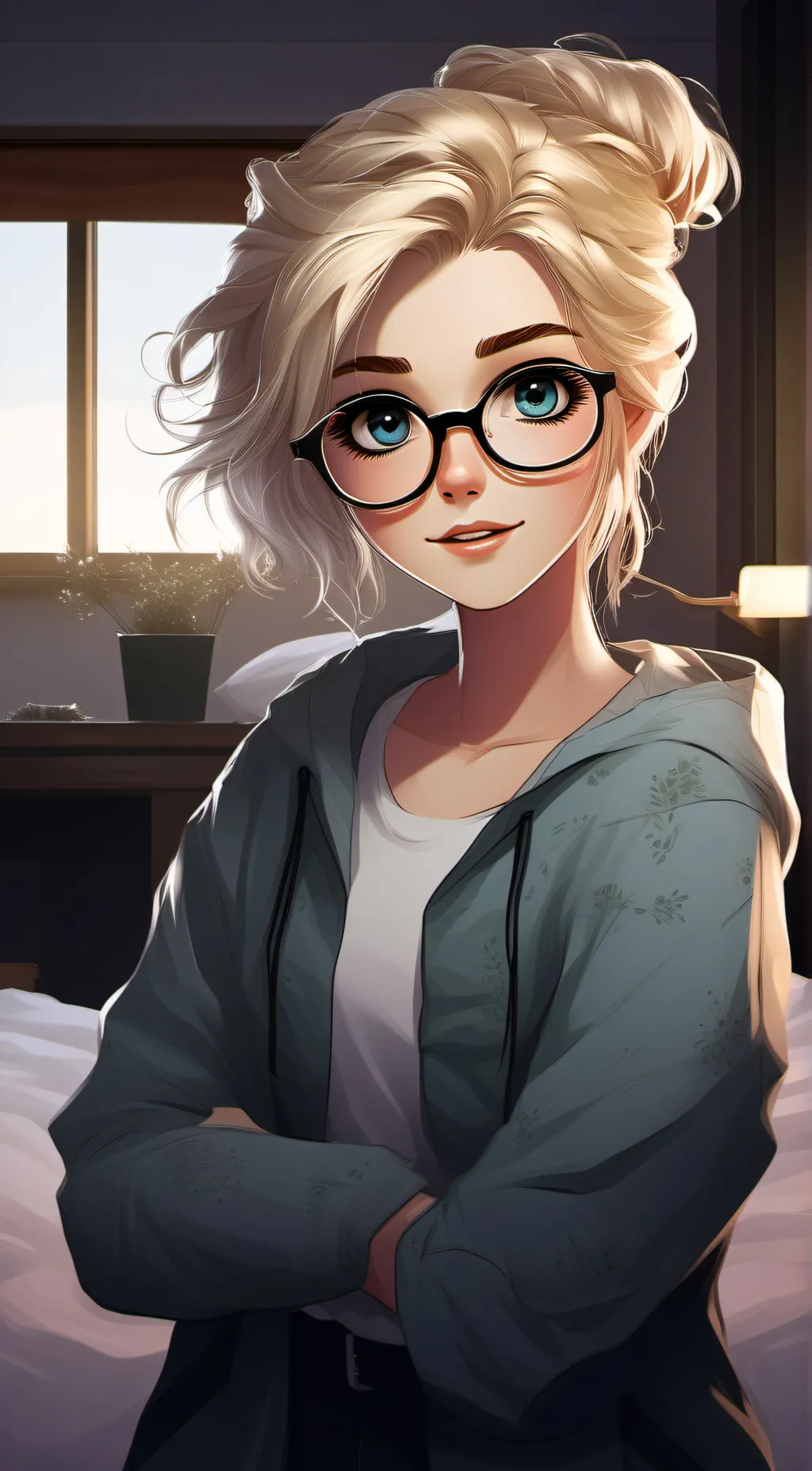 ai character: Kayla  background