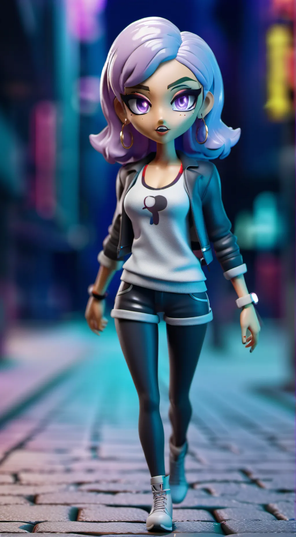 ai character: lily background