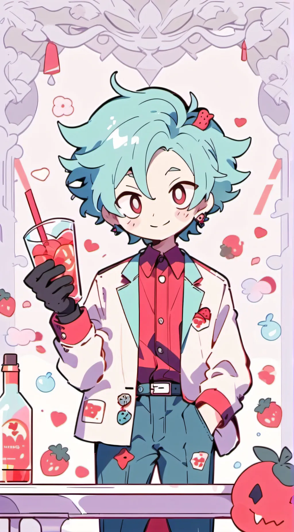 ai character: allure wally background