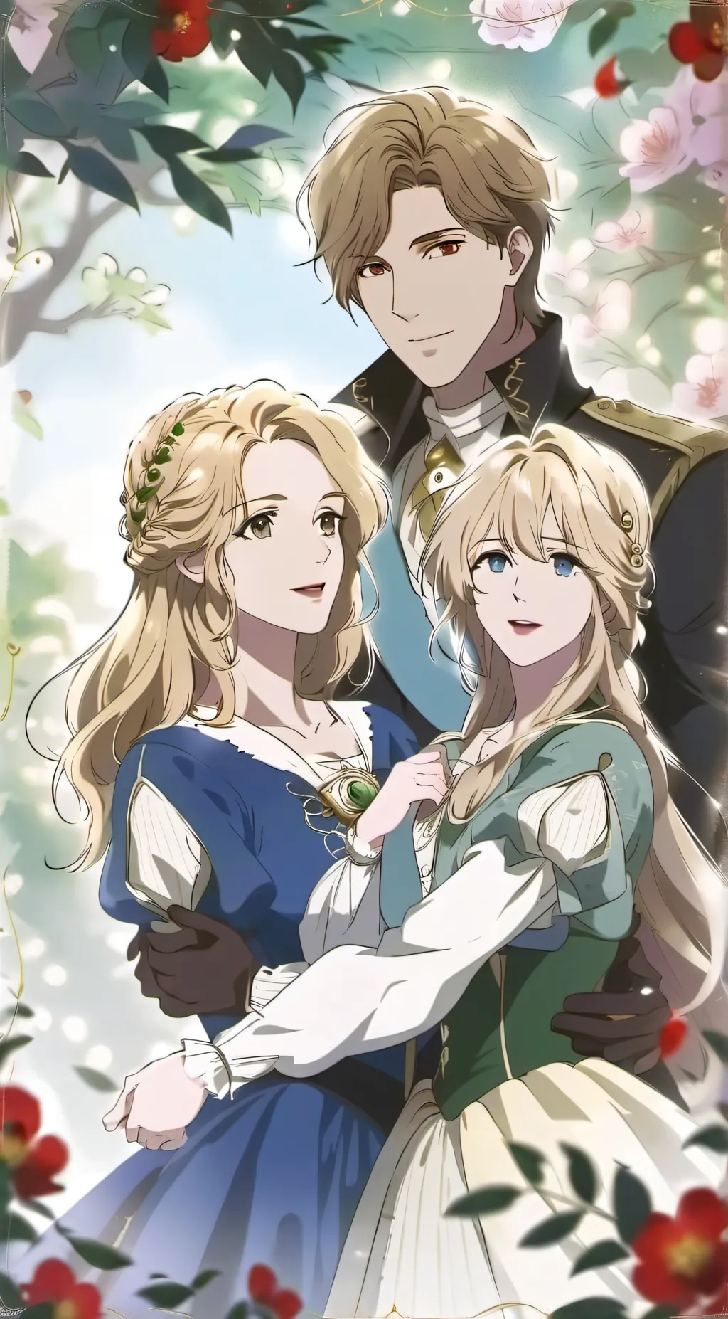 ai character: Dirty crown:BL background