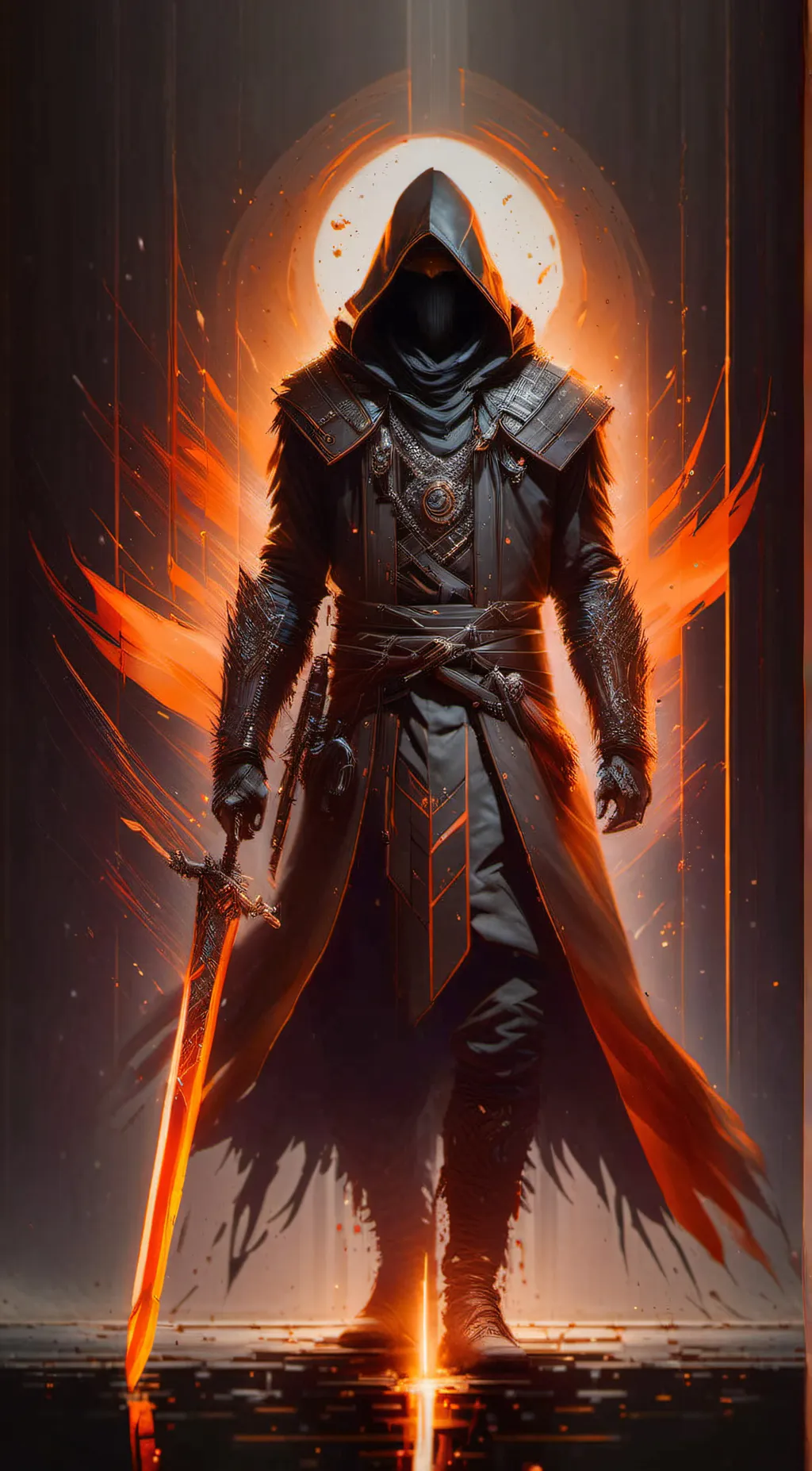 ai character: mark background