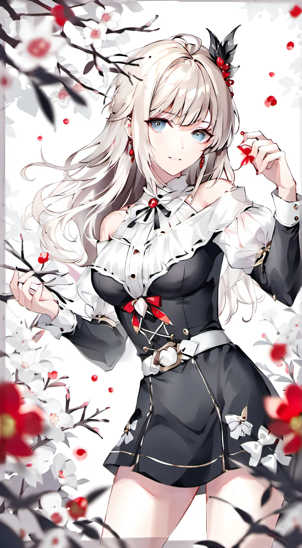 ai character: Violet/Lesbian b4 background