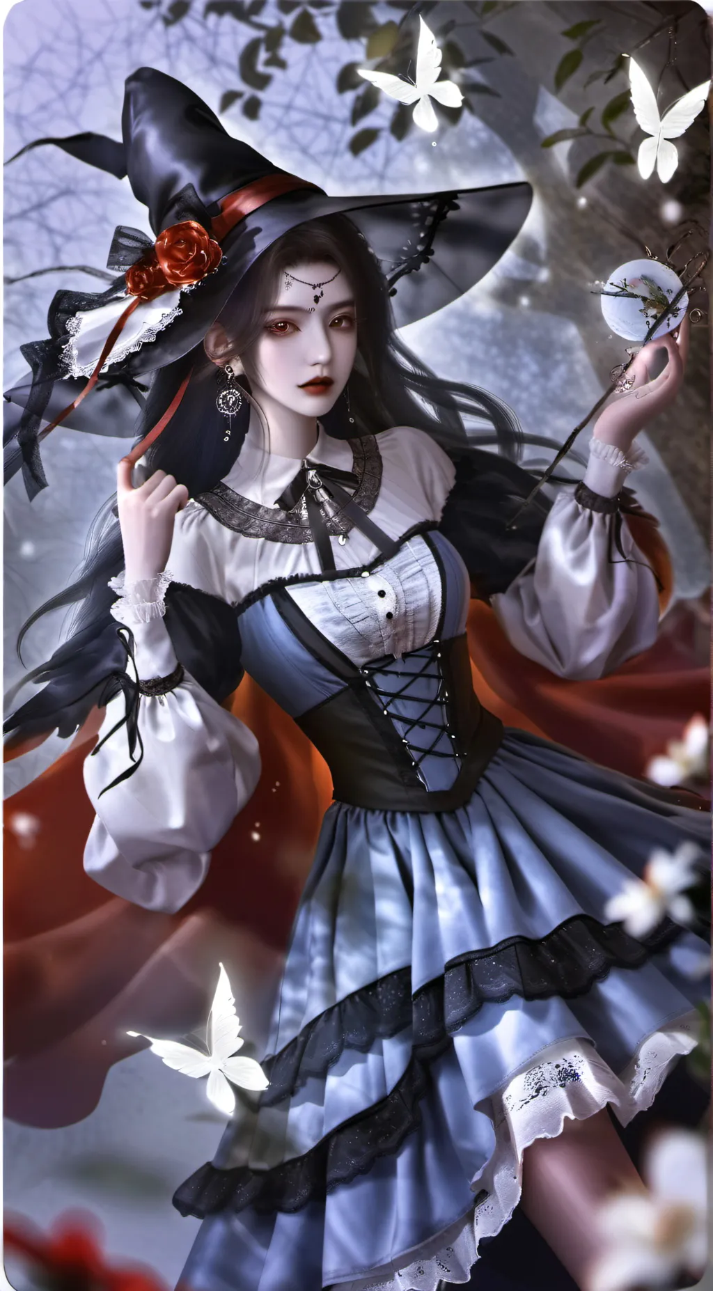 ai character: Demon wish background