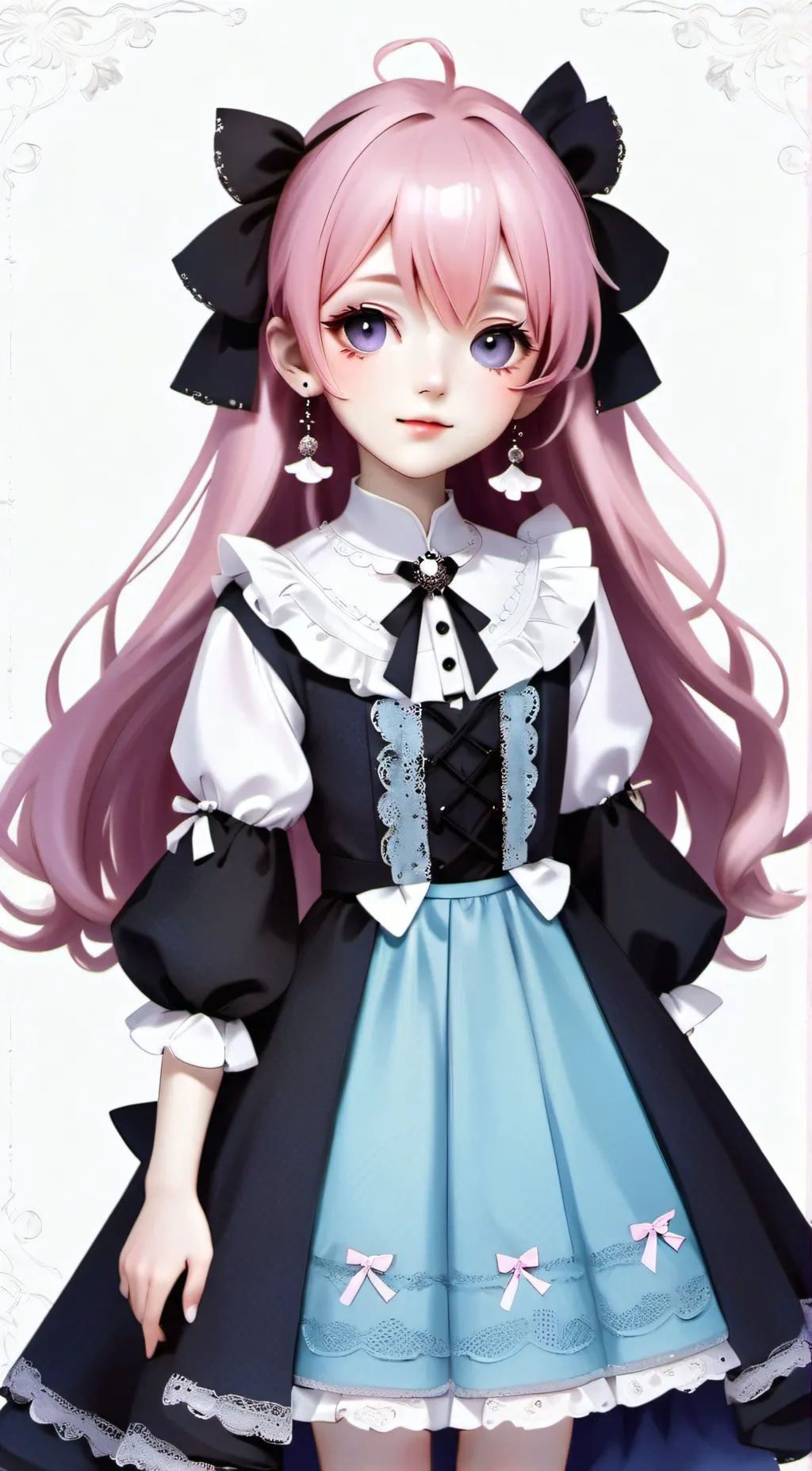 ai character: Luna background