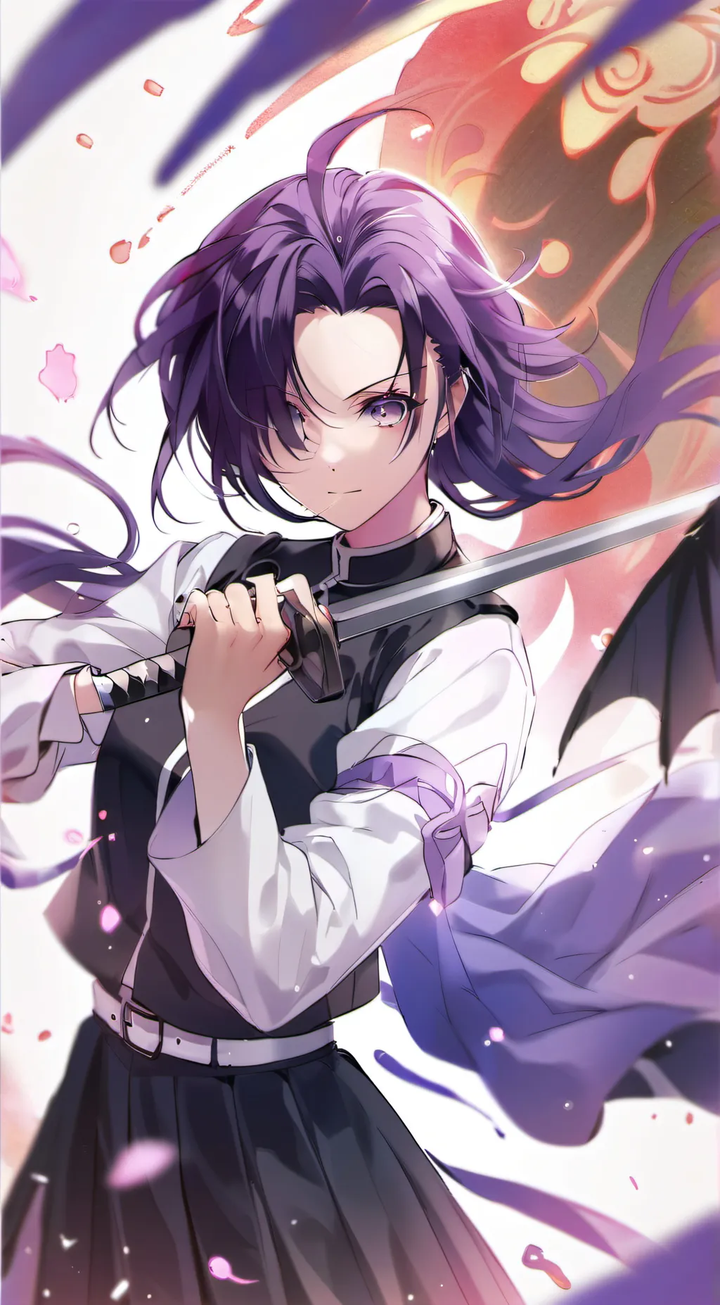 ai character: Shinobo  background