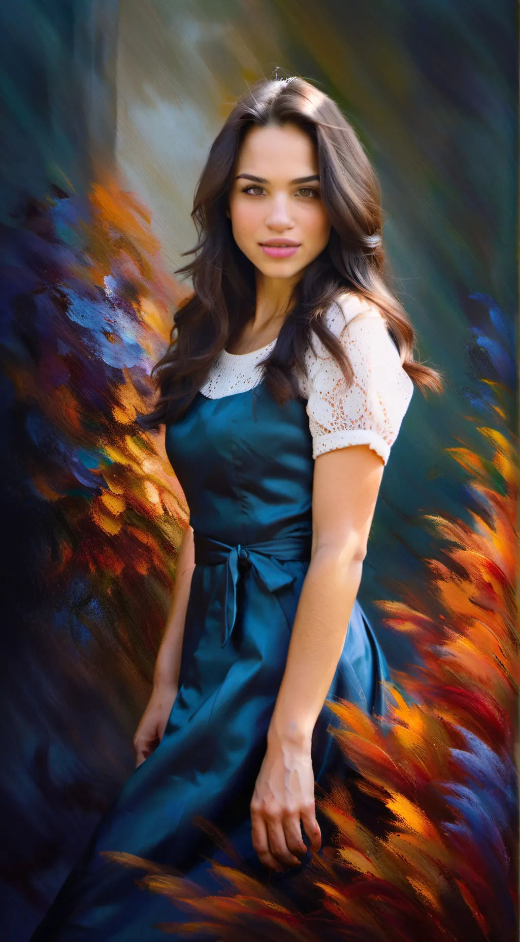 ai character: Katie background