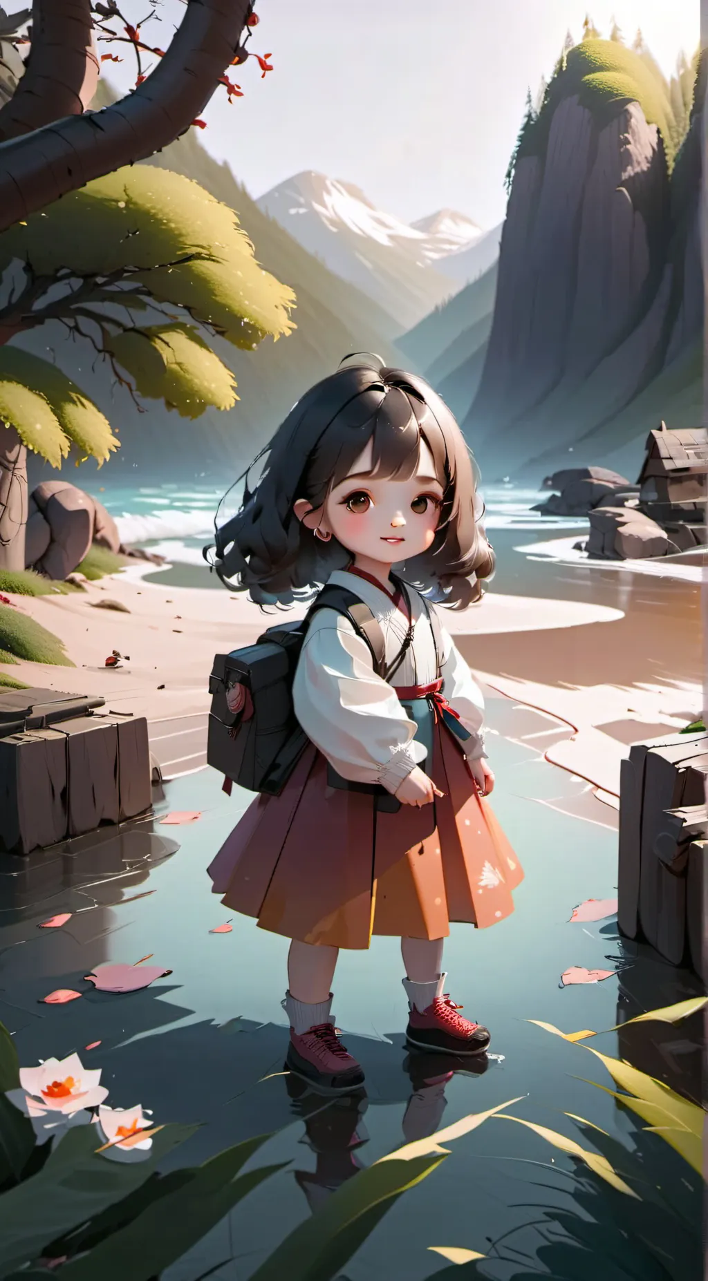 ai character: kim background