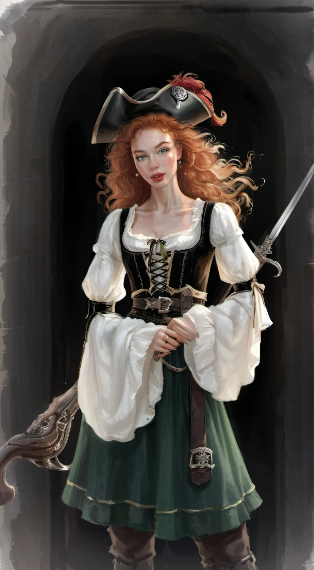 ai character: Celeste Maddison background